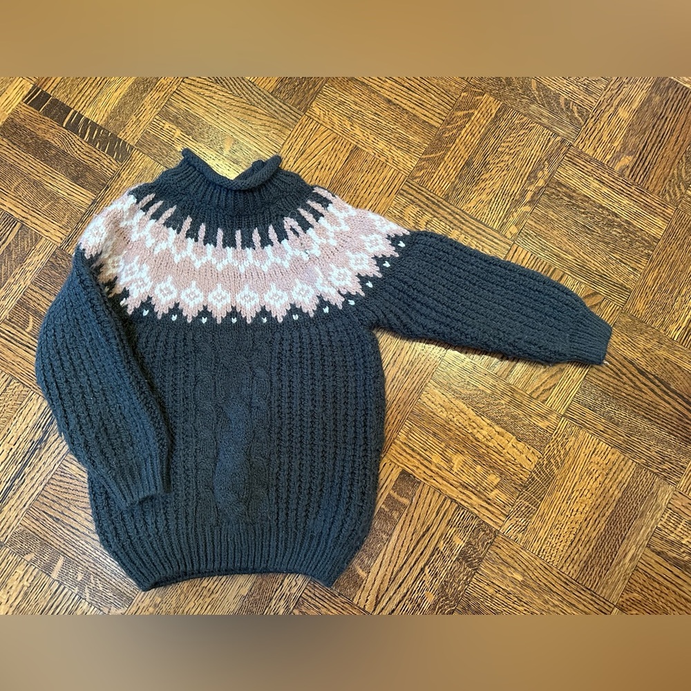 Zara fair Isle sweater